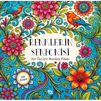 Renklerin Senfonisi – Her Yaş İçin Mandala - Çek Kopar