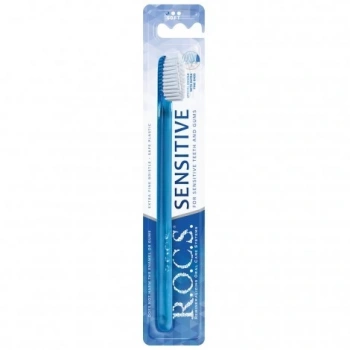 ROCS Sensitive Soft Diş Fırçası - Mavi