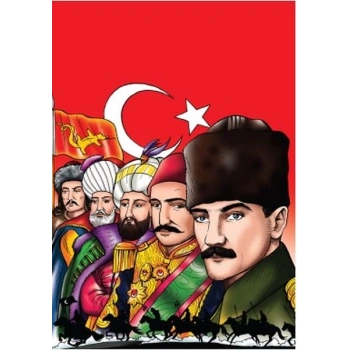 Şanlı Türk Devletleri Hun İmparatorluğundan Türkiye Cumhuriyetine