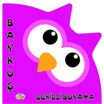 Şekilli Boyama Baykuş