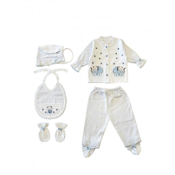 Sema Baby 5li Set - Açık Mavi