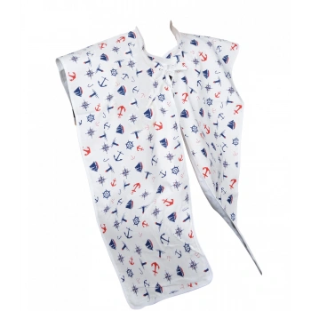 Sema Baby Çok Amaçlı Emzirme Örtüsü - Denizci