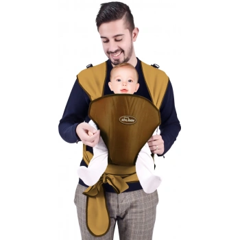 Sema Baby Sevi Koruyuculu Kanguru - Bej