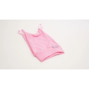 Sema Baby Yenidoğan Kurdelalı Bebek Şapka - Pembe