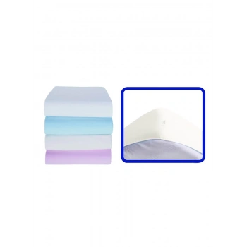 Sevi Bebe Lastikli Bebek Çarşafı - Beyaz (70x135cm)