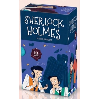 Sherlock Holmes Mor Kutulu 10 Kitaplık Set