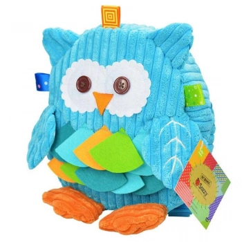Sozzy Toys Sevimli Mavi Baykuş Sırt Çantam - SZY125