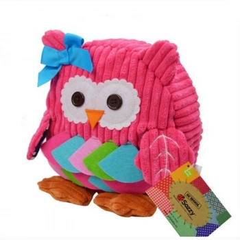 Sozzy Toys Sevimli Pembe Baykuş Sırt Çantam - SZY126