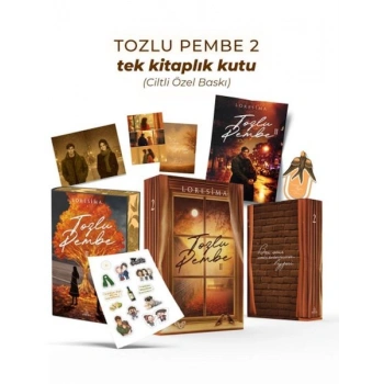 Tozlu Pembe 2 –Tek Kitaplık Kutu Yan Boyamalı
