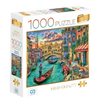 Venedik Sokakları Puzzle 1000