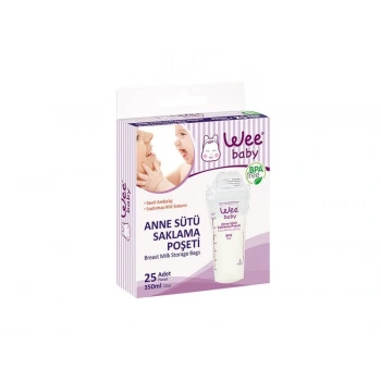 Wee Baby Anne Sütü Saklama Poşeti 25 li 330 ML