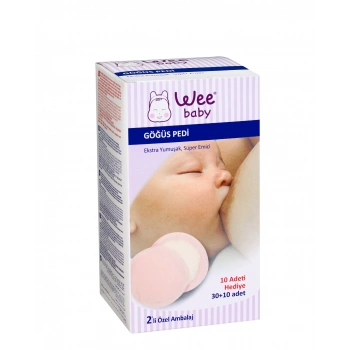 Wee Baby Göğüs Pedi (30+10lu)