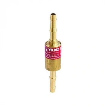 Yıldız 1018 Hortum Arası Alev Emniyet Valfi Yanıcı Gaz