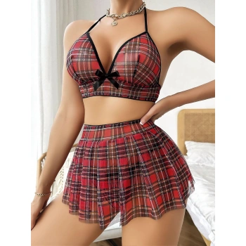 Arias Closet Mini Tül Çekici Fantezi Öğrenci Kostümü