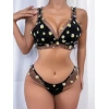 Arias Closet Fantezi Papatyalı Sütyen Külot Takım