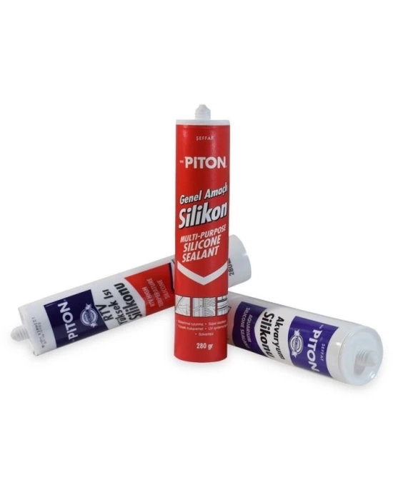 PİTON 280GR GENEL AMAÇLI SİLİKON ŞEFFAF
