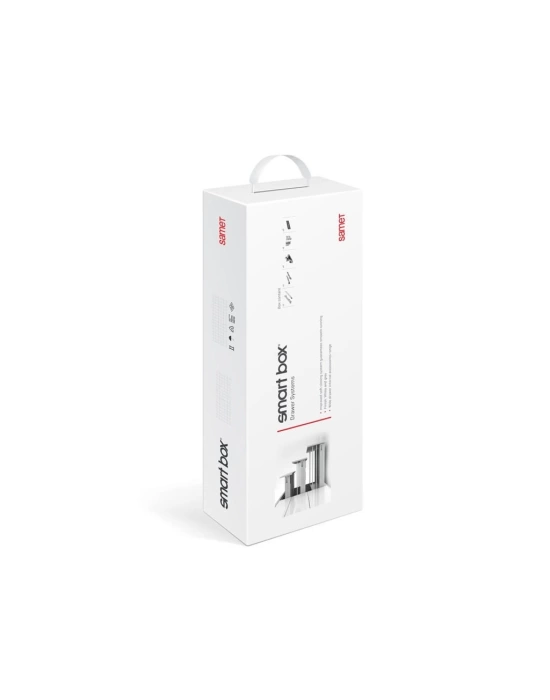 Samet Smart Box 40 KG 18/500 MM Bordürsüz Gri Çekmece Rayı 127140263
