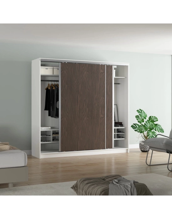 SFT 005 Yavaşlatıcı Sürgülü Gardırop Kapak Sistemi