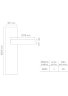RİVA-08 Aynalı Kapı Kolu