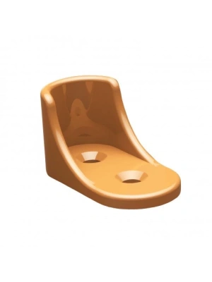 15X30MM OVAL BORU İÇİN PLASTİK İKİ DELİKLİ FLANŞ