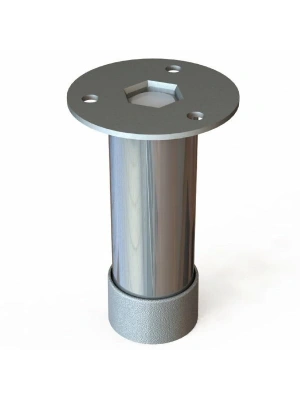 Ø32MM SLİM AYAK AHŞAP İÇİN (Ø60MM YUVARLAK BAĞLANTI SACLI)