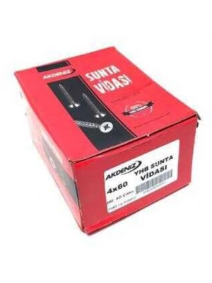 4X60 Sunta Vidası Çinko (200 adet)