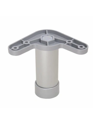 Ø50MM KELEBEK BAĞLANTILI ALÜMİNYUM AYAK AHŞAP İÇİN (DÜZ ve ÇİZGİLİ)