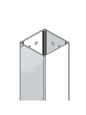 80X80MM ALÜMİNYUM TRAVERS ADAPTÖRLÜ MASA İÇİN AYARLANABİLİR KARE AYAK (DÜZ)