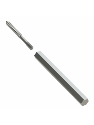 ALTI KÖŞE GİZLİ RAF TAŞIYICI (Ø12X105MM)