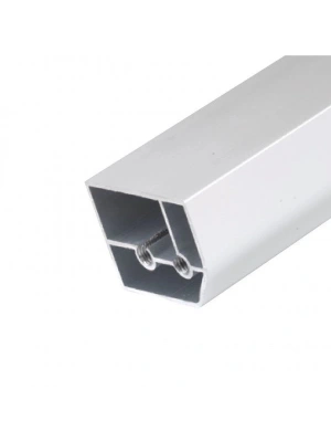 ALÜMİNYUM TRAVERS PROFİLİ (DÜZ)