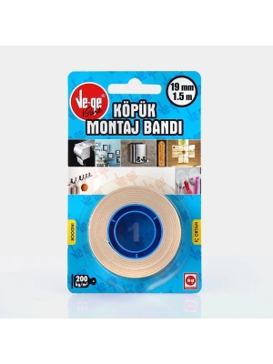 Çift Taraflı Köpük Montaj Bandı İç Ortam