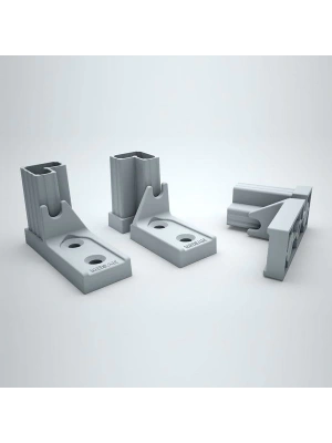 EVYE ALTI KANALLI PROFİL TUTUCU ÇİFT DELİKLİ