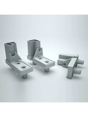 EVYE ALTI KANALLI PROFİL TUTUCU ÇİFT PİMLİ