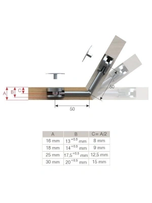 FİXA ÇİFT TARAFLI MAFSALLI MİL