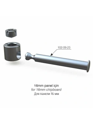 FORTEFİX TEK TARAFLI MİL 16 MM