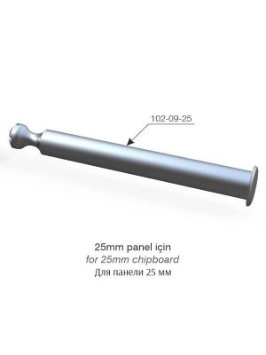 FORTEFİX TEK TARAFLI MİL 25 MM