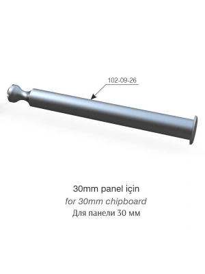 FORTEFİX TEK TARAFLI MİL 30 MM