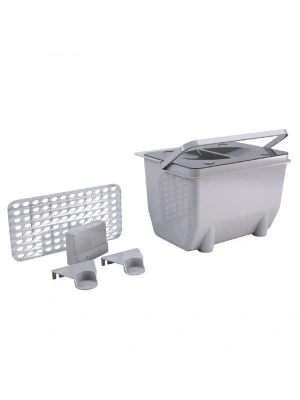 HANDY MATE (ÇOK AMAÇLI SAKLAMA VE ATIK KABI) APARATLI, SÜZGEÇLİ 5 LT