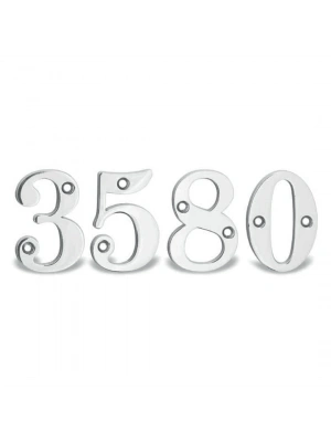 Kapı Numarası Parlak Saten