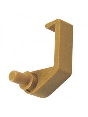 KELEPÇELİ RAF PİMİ ÖN Ø5MM (PLASTİK PİMLİ - 18MM KALINLIK İÇİN)