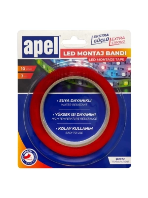 LED Montaj Bandı 10 mm x 3 m