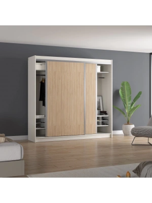 SFT 001 Krom Kapaklı Yaylı Gardırop Kapak Sistemi