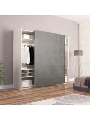 SGM 04-2 Ağır Yandan Ayarlı Gardırop Sistemi