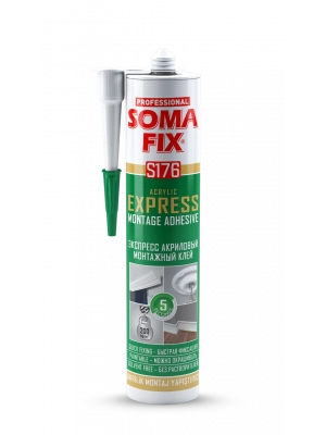 Somafix Akrilik Ekspres Montaj Yapıştırıcı S176