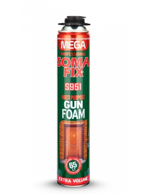Somafix Çok Amaçlı Tabancalı Mega Poliüretan Köpük S951