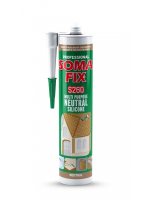 Somafix Genel Amaçlı Nötr Silikon S260