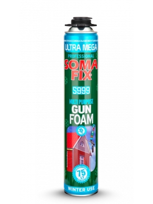 Somafix Ultra Mega Tabancalı Kışlık Poliüretan Köpük S999