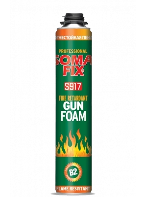 Somafix Yangına Dayanıklı B2 Tabancalı Poliüretan Köpük S917