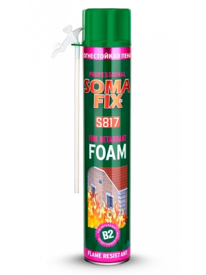 Somafix Yangına Karşı Dayanıklı Poliüretan B2 Köpük S817