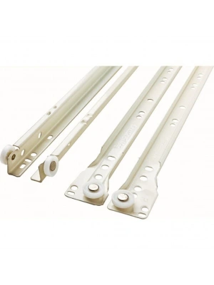 YENİLER Klasik Kızaklı Dolap Çekmece Rayı Beyaz